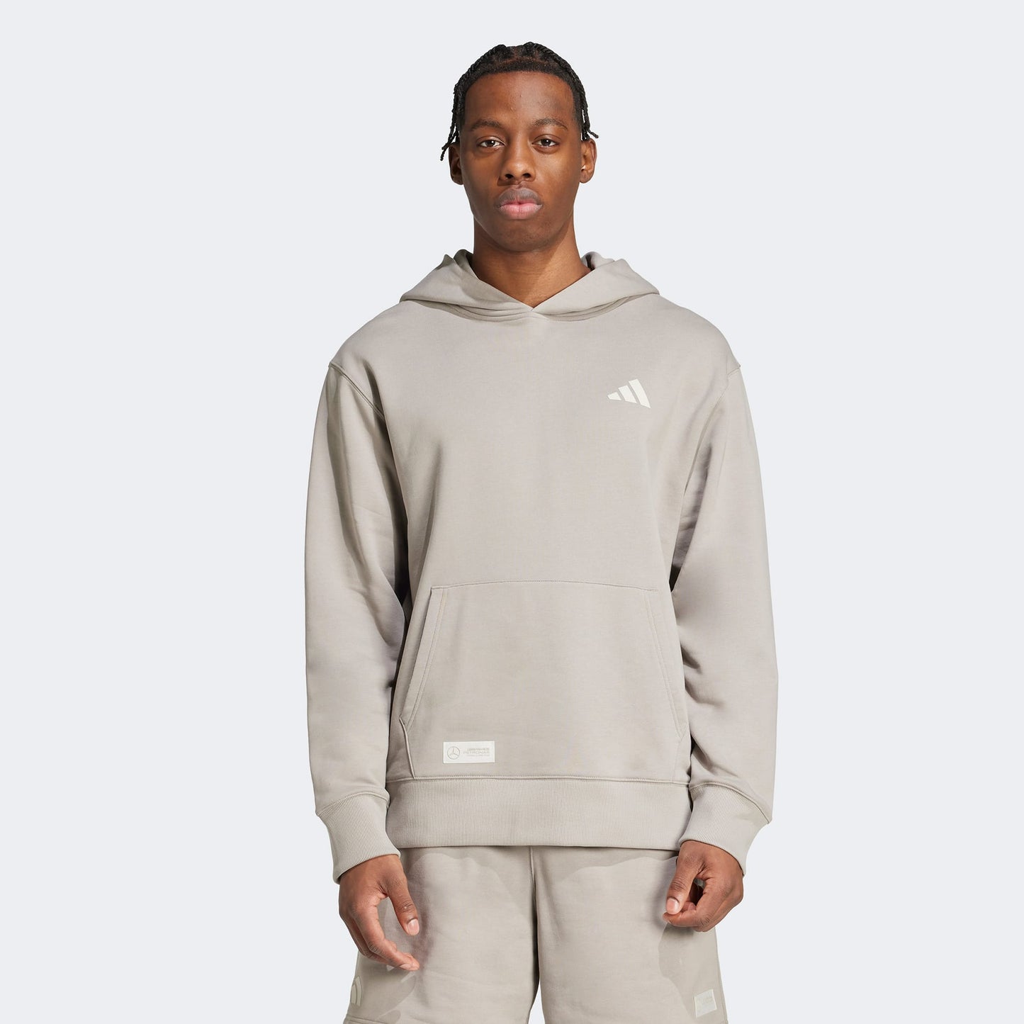 Adidas Mercedes Amg Petronas Formula One Team Erkek Bej Sweatshirt