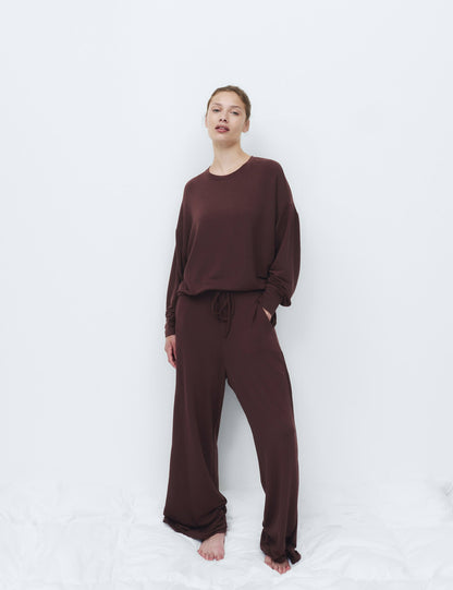 Flexifit™ Geniş Paça Pijama Takımı