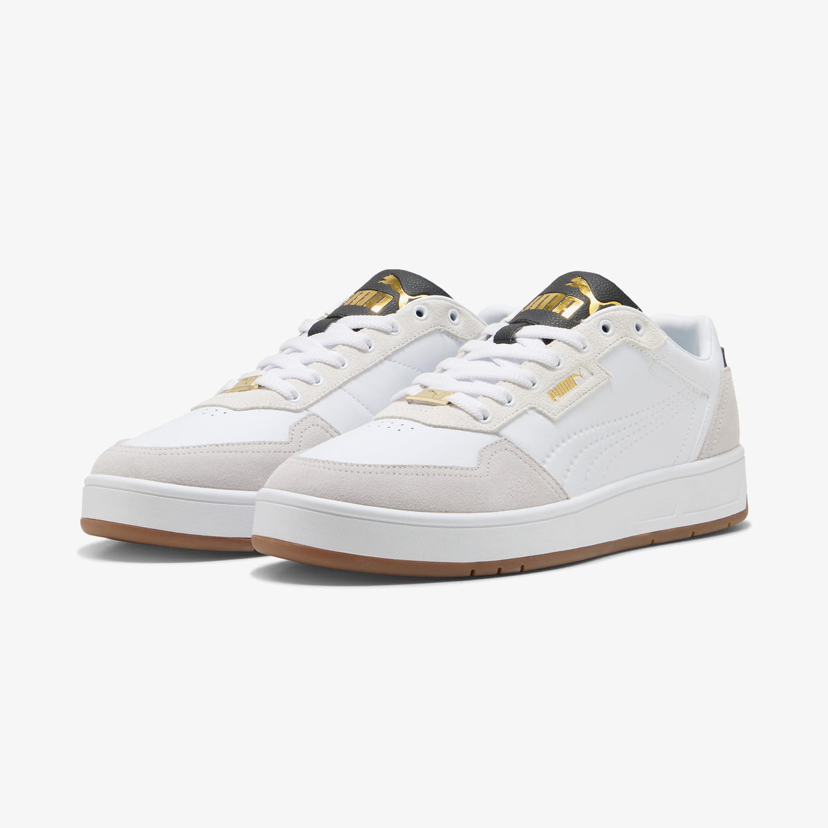 Puma Court Classic Lux Erkek Beyaz Spor Ayakkabı