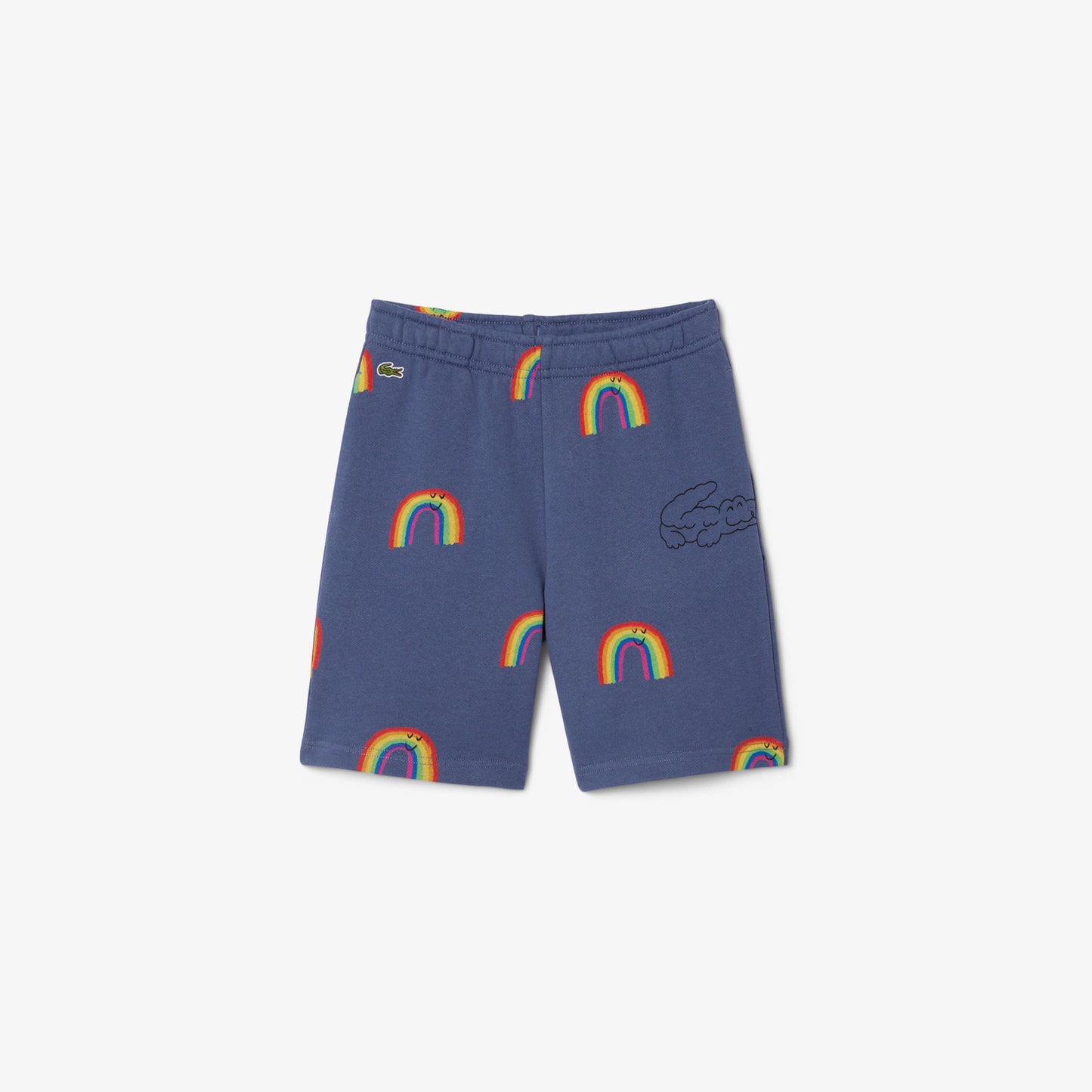 Lacoste Çocuk Desenli Lacivert Şort