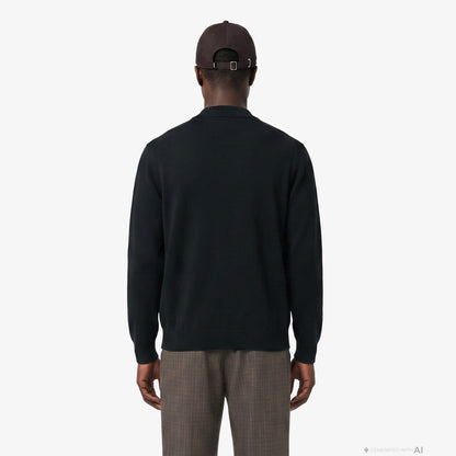 Lacoste Classic Fit Erkek Yeşil Kazak