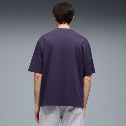 Puma Graphic Erkek Mor T-shirt