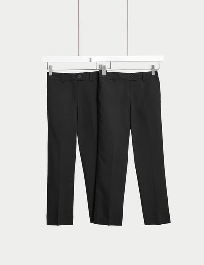 2'li Slim Fit Okul Pantolonu (2-18 Yaş)