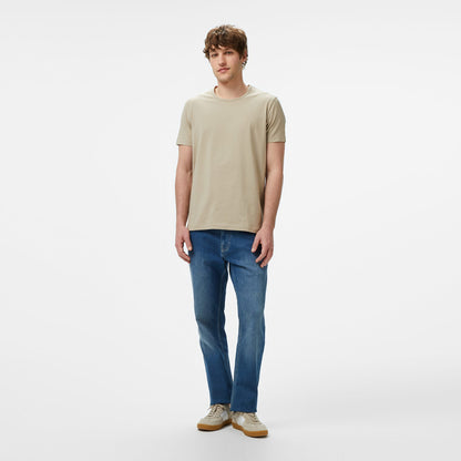 Nautica Erkek Bej Regular Fit T-shirt