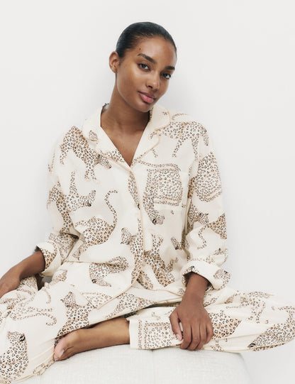 Pure Cotton Hayvan Desenli Pijama Altı