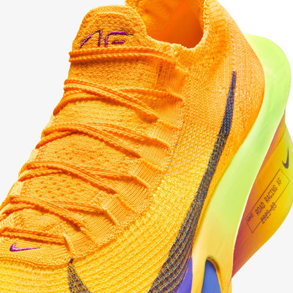 Nike Alphafly 3 Erkek Sarı Koşu Ayakkabısı