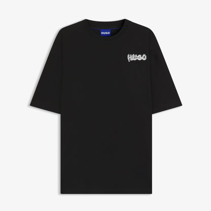 Hugo Nyrotee Erkek Siyah T-shirt