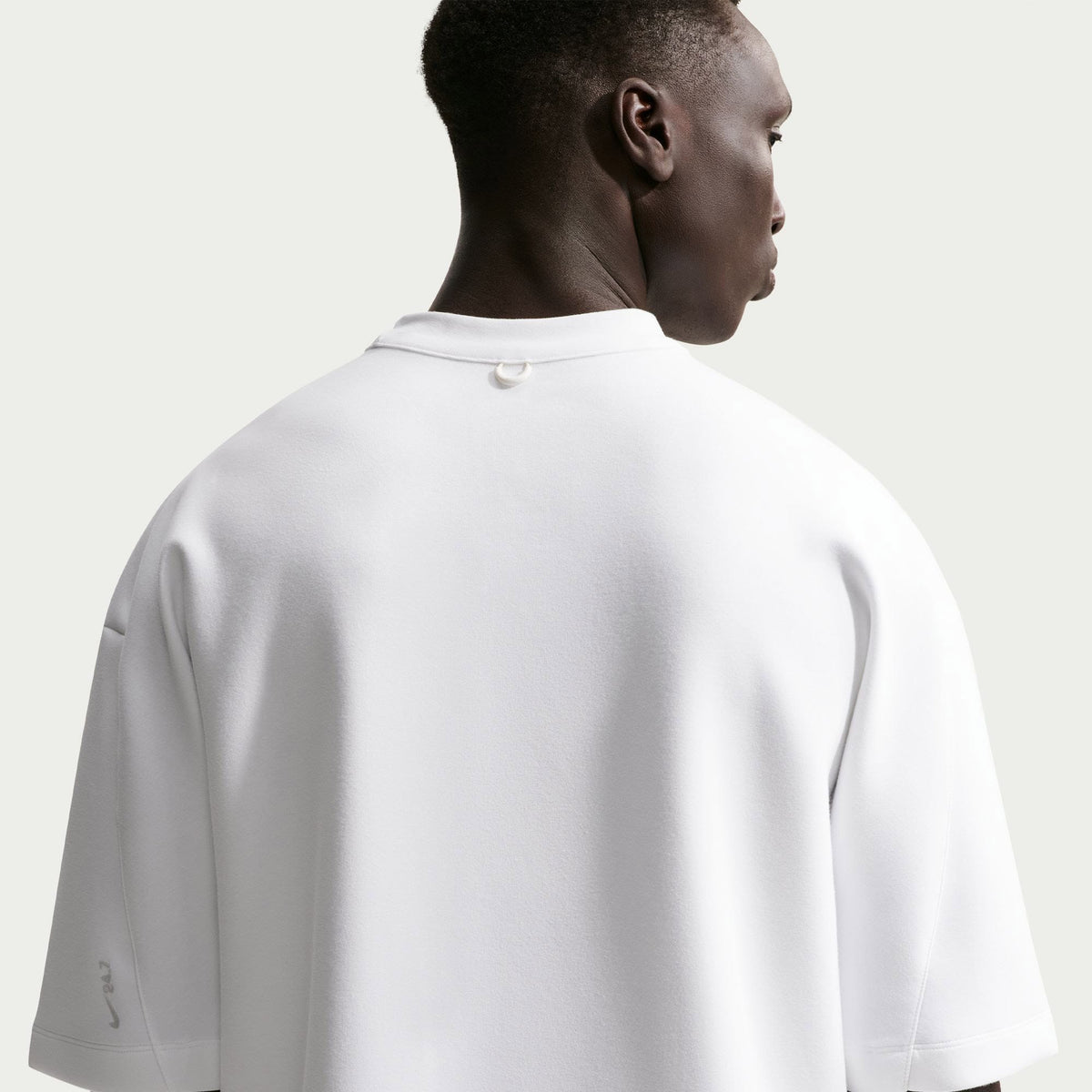 Nike 24.7 Impossiblysoft Dri-fıt Kısa Kollu Erkek Beyaz T-shirt
