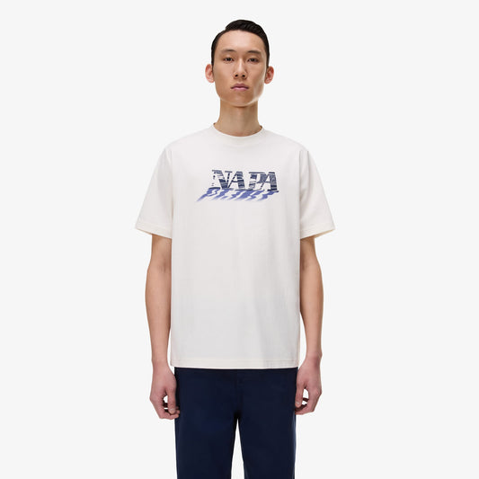 Napapijri S-lodestar Erkek Beyaz T-shirt