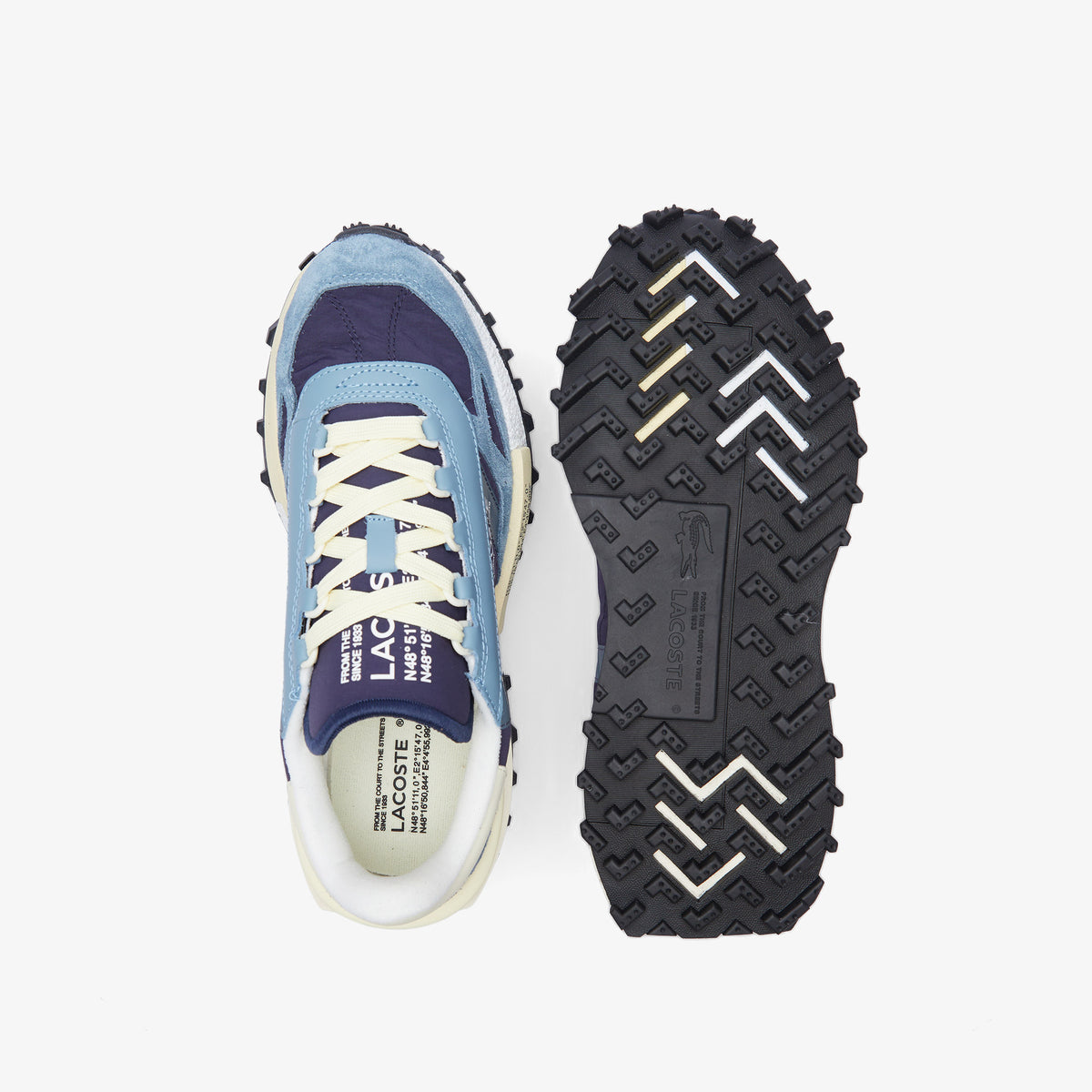 Lacoste Elite Active Erkek Mavi Sneaker