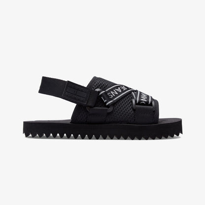 Tommy Jeans Premium Eva Kadın Siyah Sandalet
