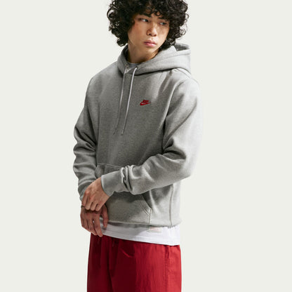 Nike Club Bb Pullover Erkek Gri Sweatshirt