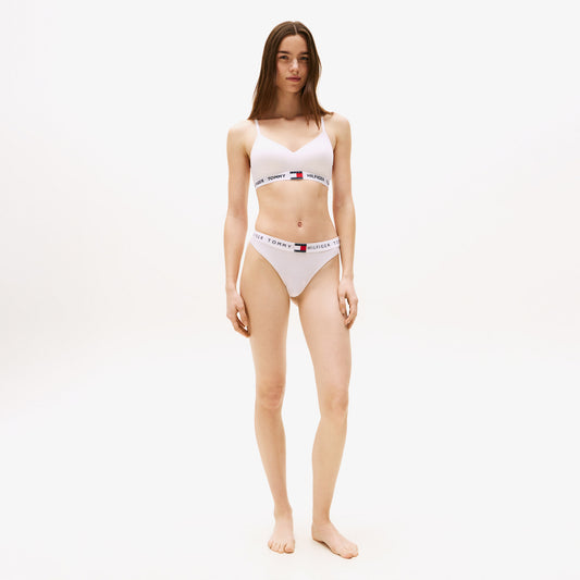 Tommy Hilfiger Classic Thong Kadın Beyaz Külot
