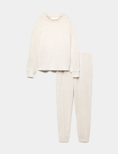 Desenli Pijama Takımı
