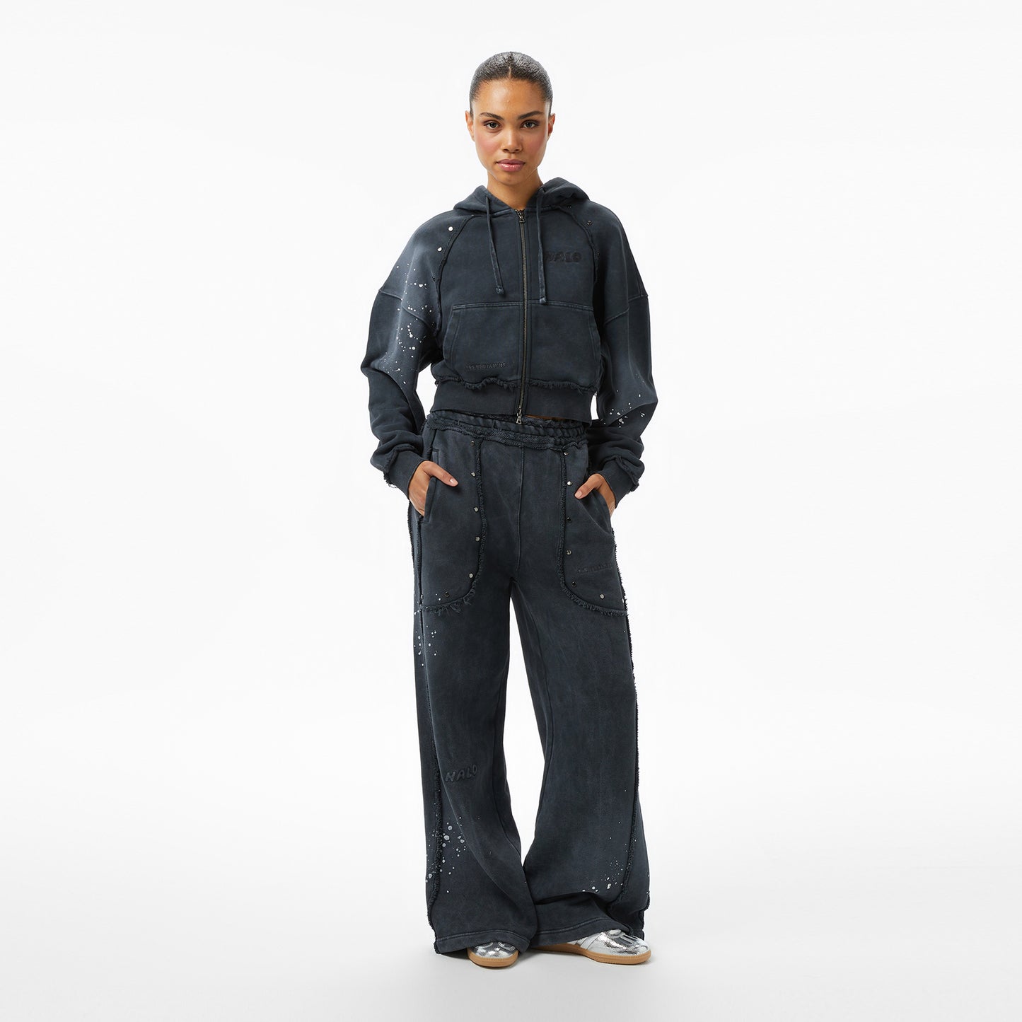 Les Benjamins Essentials 301 Kadın Siyah Sweatshirt