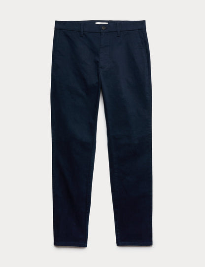 Slim Fit Pamuklu Chino Pantolon