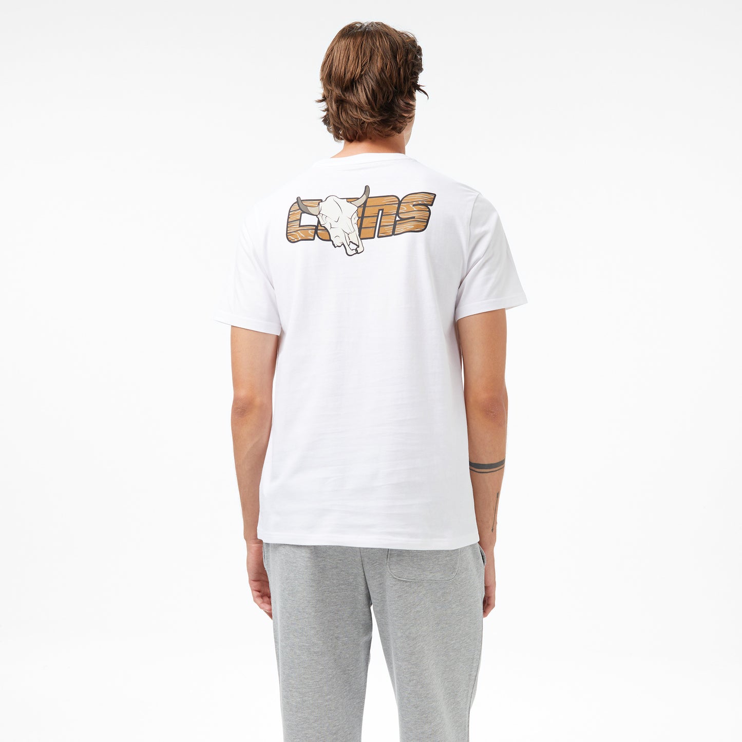 Converse Baskılı Erkek Beyaz T-shirt