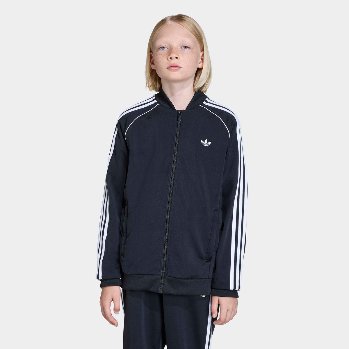 Adidas Superstar Track Track Top Çocuk Siyah Ceket