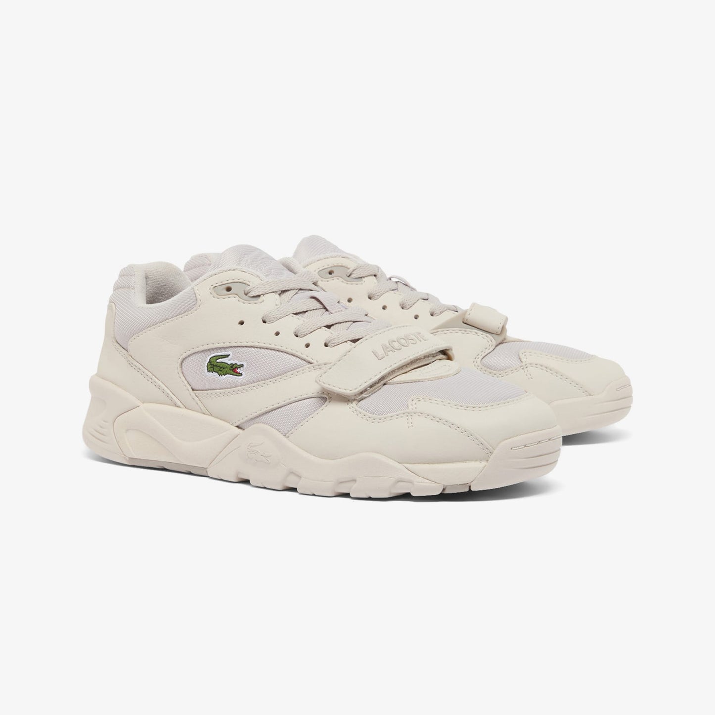 Lacoste Game Trainer Pro Erkek Krem Spor Ayakkabı