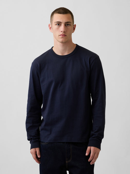 Lacivert Heavyweight Relaxed T-shirt