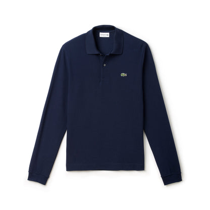 Lacoste Erkek Slim Fit Uzun Kollu Lacivert Polo