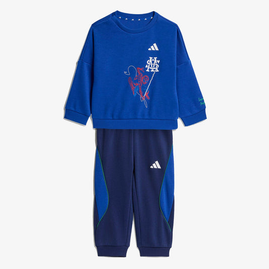 Adidas I Mrvl Sm Jog Çocuk Mavi Eşofman Takımı