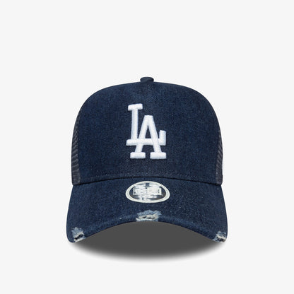 New Era Mlb League Essentials La Dodgers Kadın Lacivert Şapka