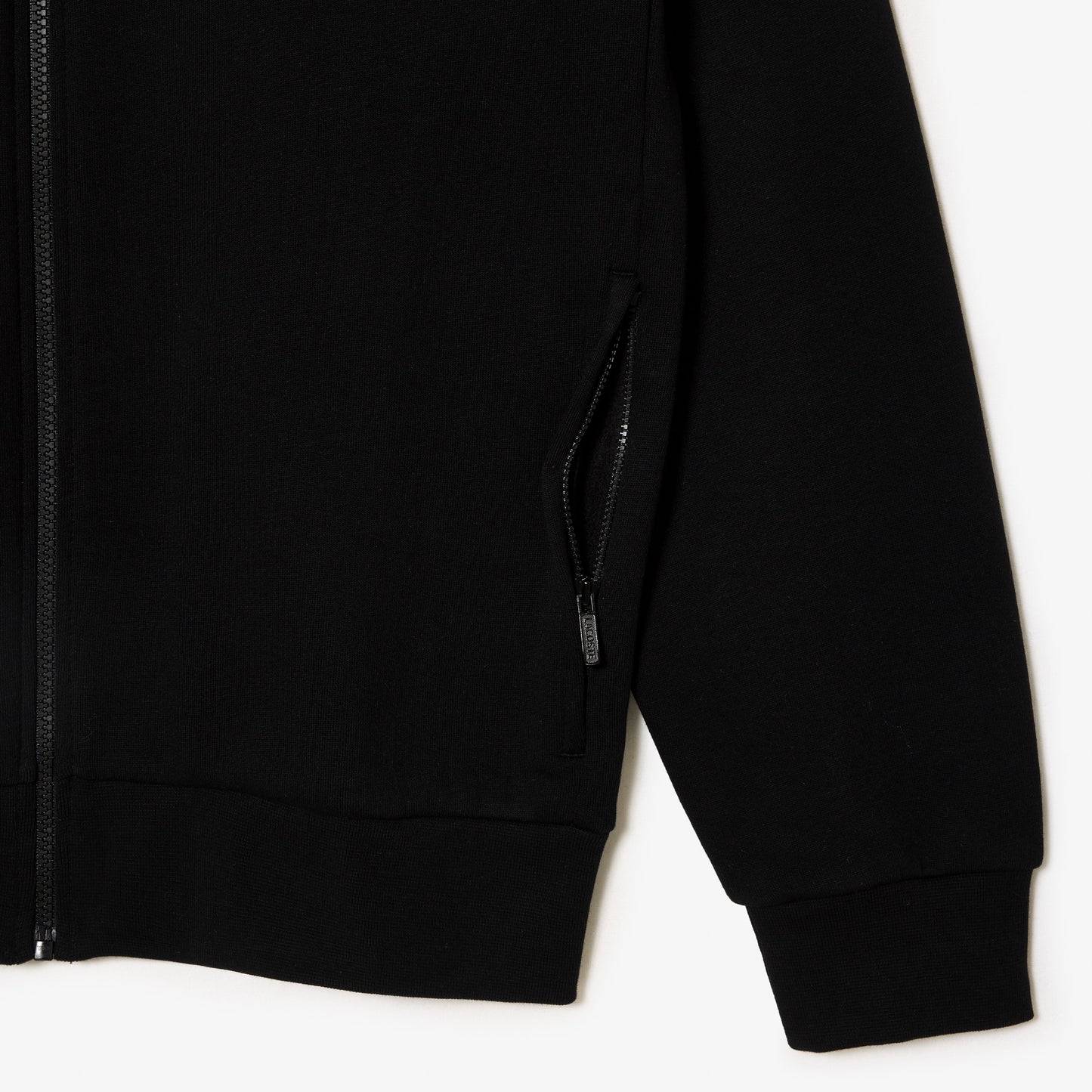 Lacoste Erkek Regular Fit Fermuarlı Siyah Sweatshirt