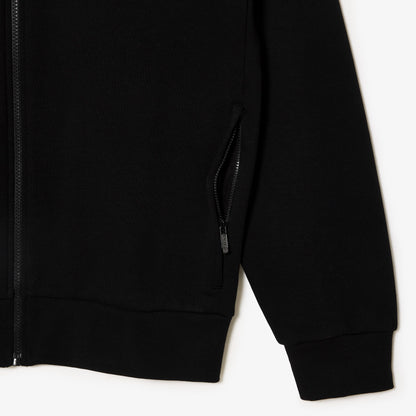 Lacoste Erkek Regular Fit Fermuarlı Siyah Sweatshirt