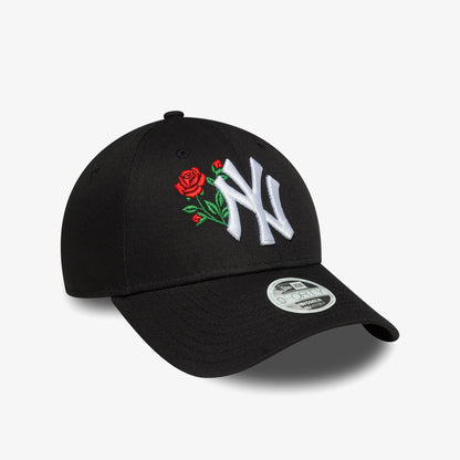 New Era Rose 9forty Neyyan Blk Kadın Siyah Şapka