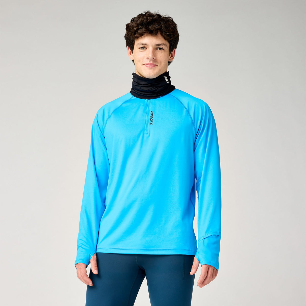 Brooks Dash Neck Gaiter Unisex Siyah Saç Bandı