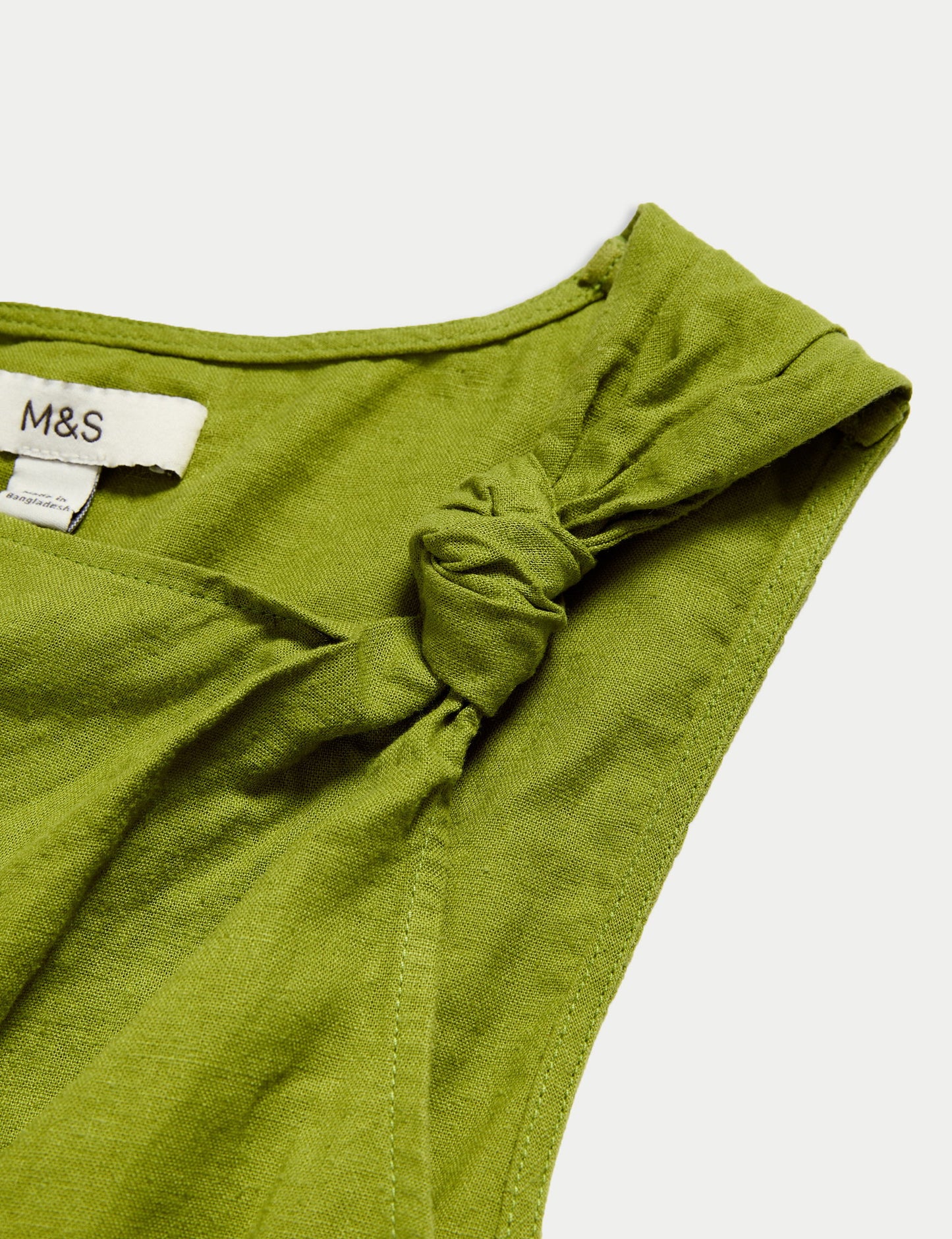 Twist Linen Top