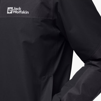 Jack Wolfskin Jasper Insulated Erkek Siyah Mont