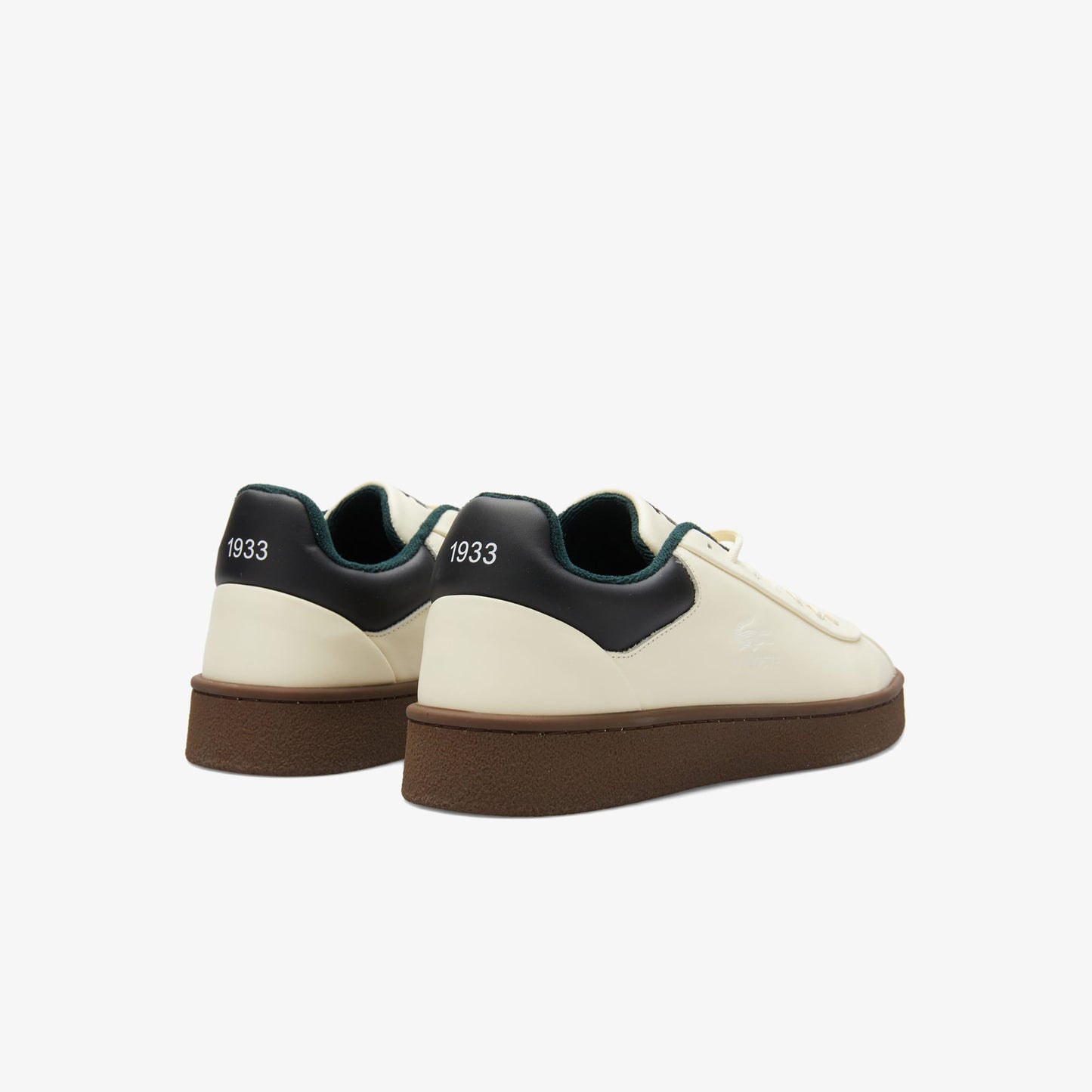 Lacoste Baseshot Premium Erkek Krem Sneaker
