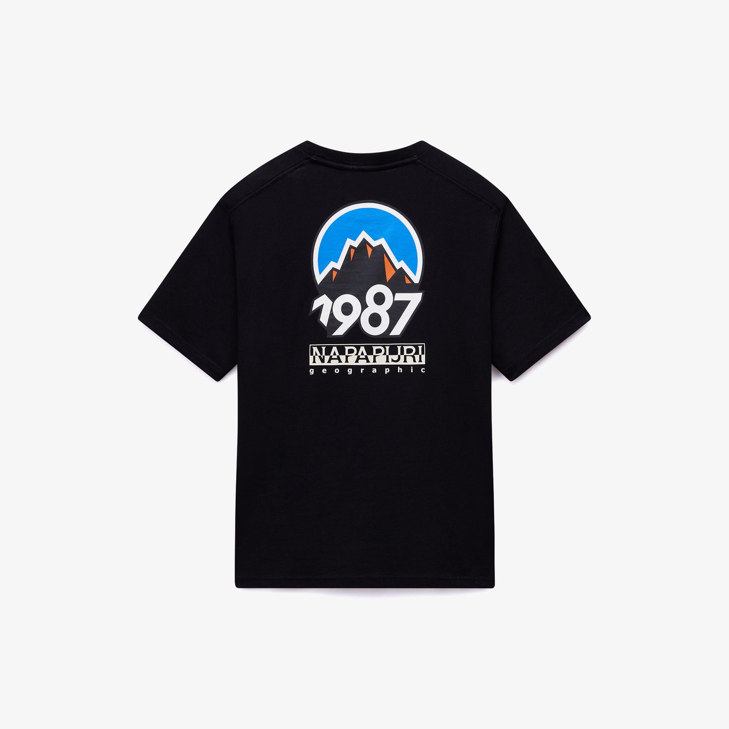 Napapijri S-montepiana Erkek Siyah T-shirt