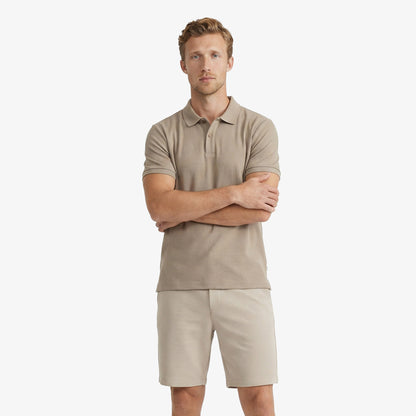 Nautica Erkek Bej Regular Fit Polo Yaka T-shirt
