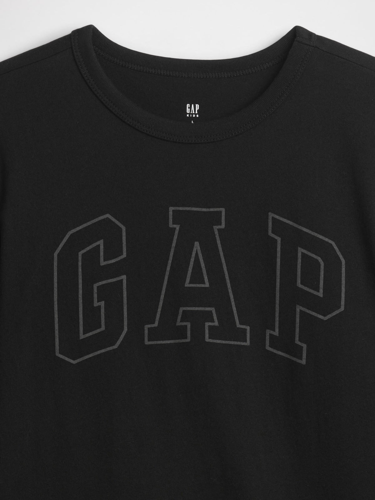 Siyah Gap Logo T-shirt
