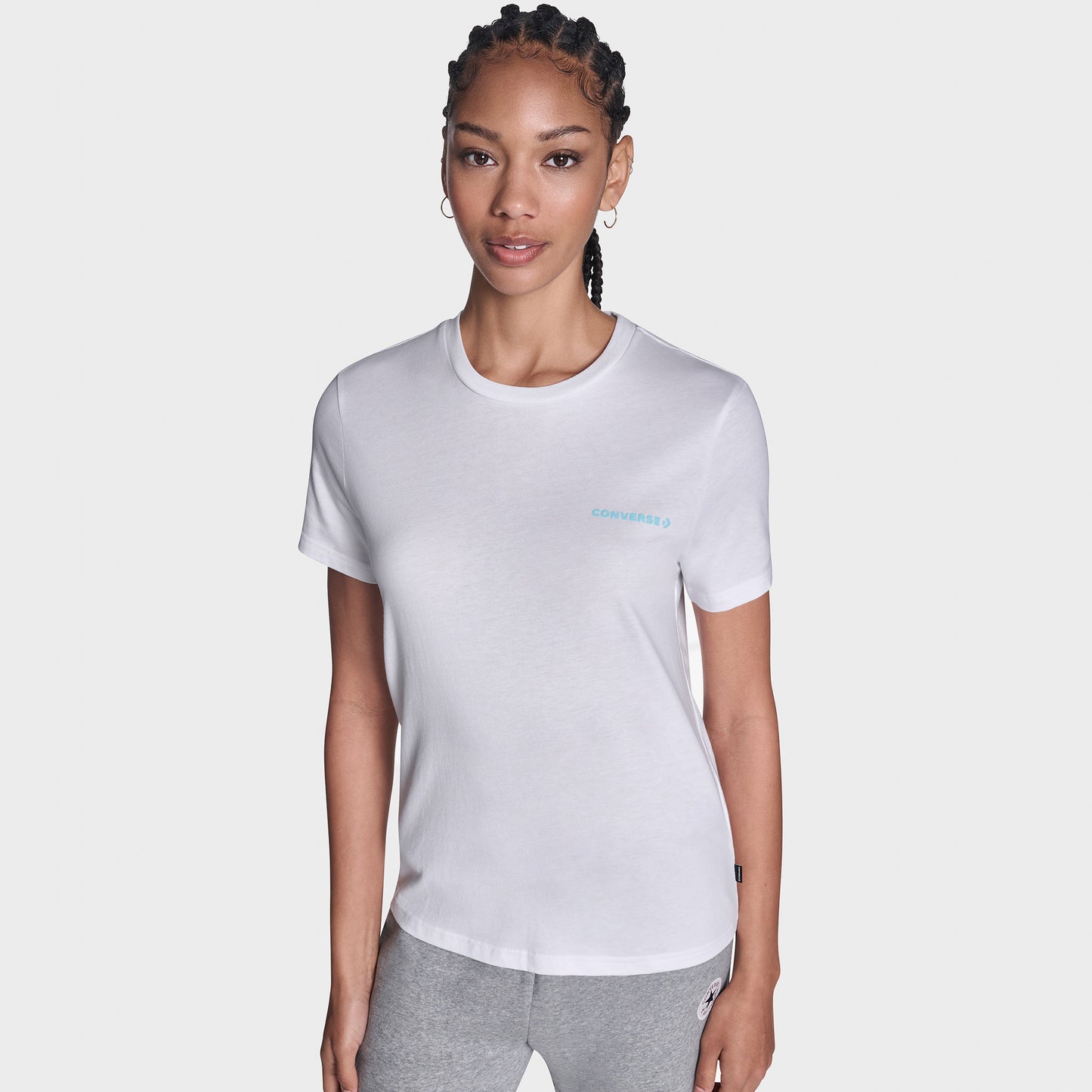 Converse Kadın Beyaz T-shirt