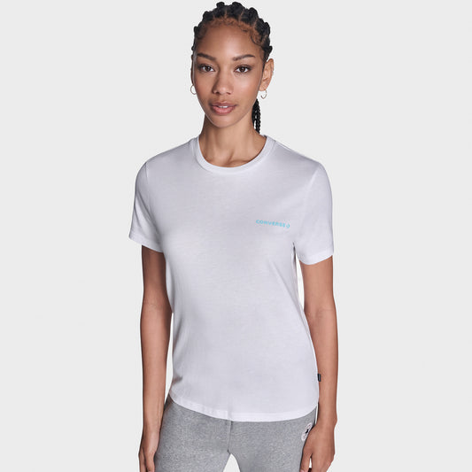 Converse Kadın Beyaz T-shirt