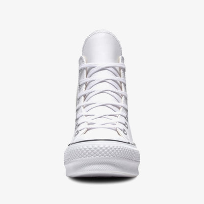 Converse Chuck Taylor All Star Lift Hi Deri Unisex Beyaz Sneaker