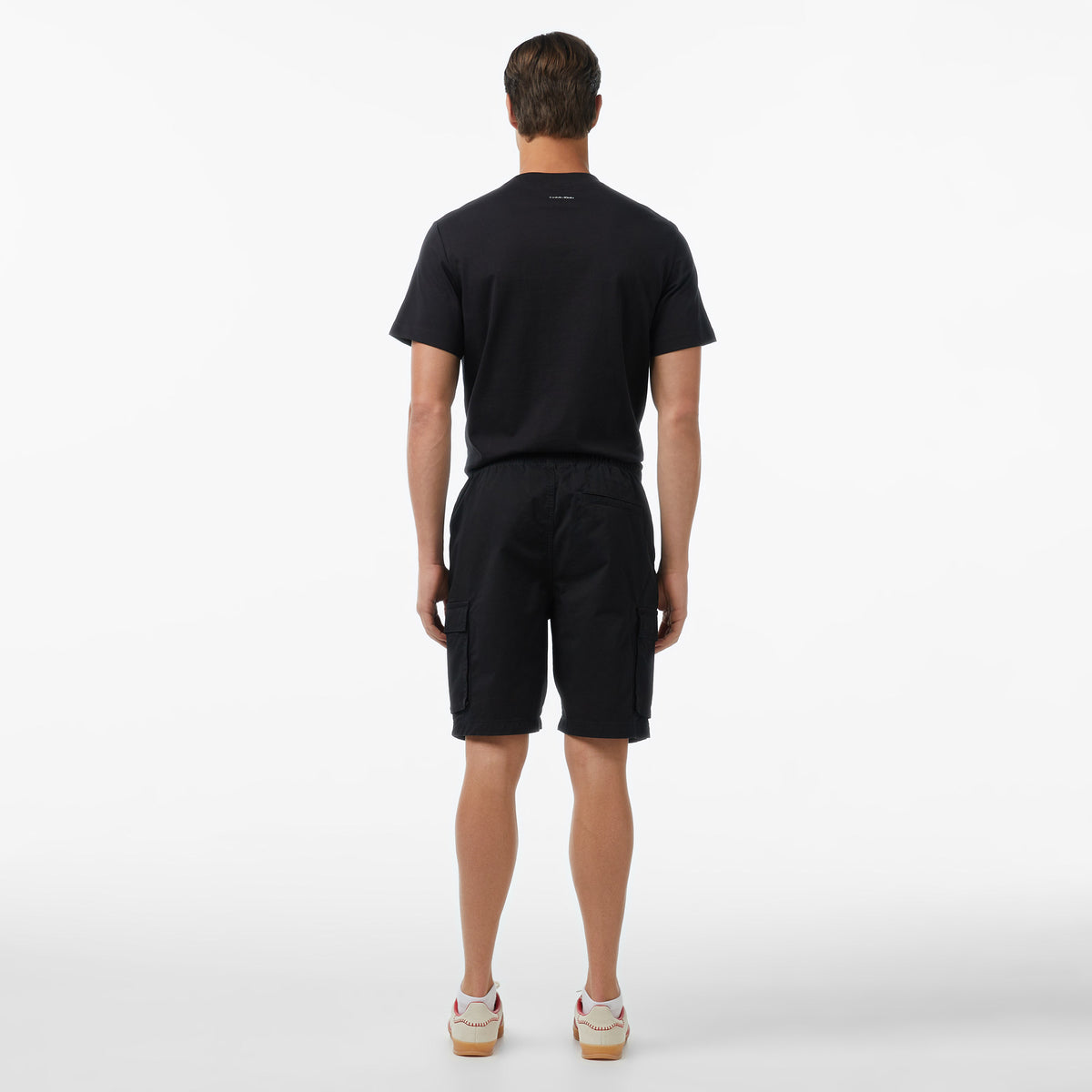 Calvin Klein Straight Comfort Cotton Cargo Erkek Siyah Şort