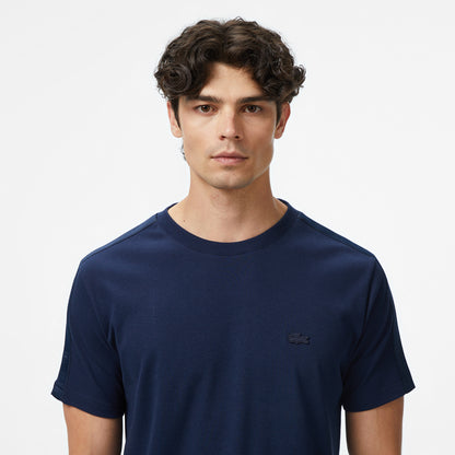 Lacoste Erkek Oversize Fit Bisiklet Yaka Lacivert T-shirt