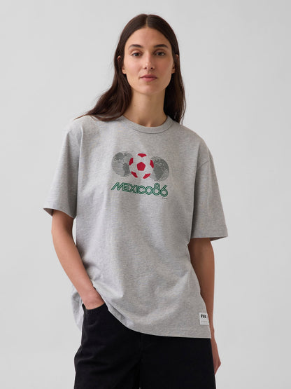 Gri Fifa World Cup™ Klasikleri Relaxed Grafik T-shirt