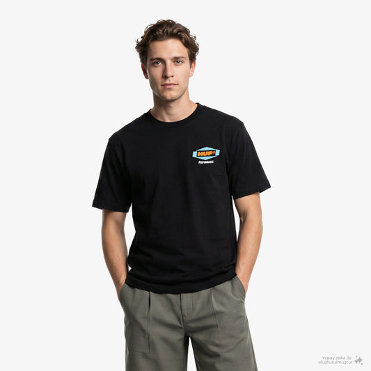 Huf Spark It Up Ss Tee Erkek Siyah T-shirt