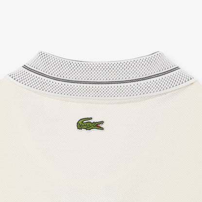 Lacoste Classic Fit Erkek Krem Polo