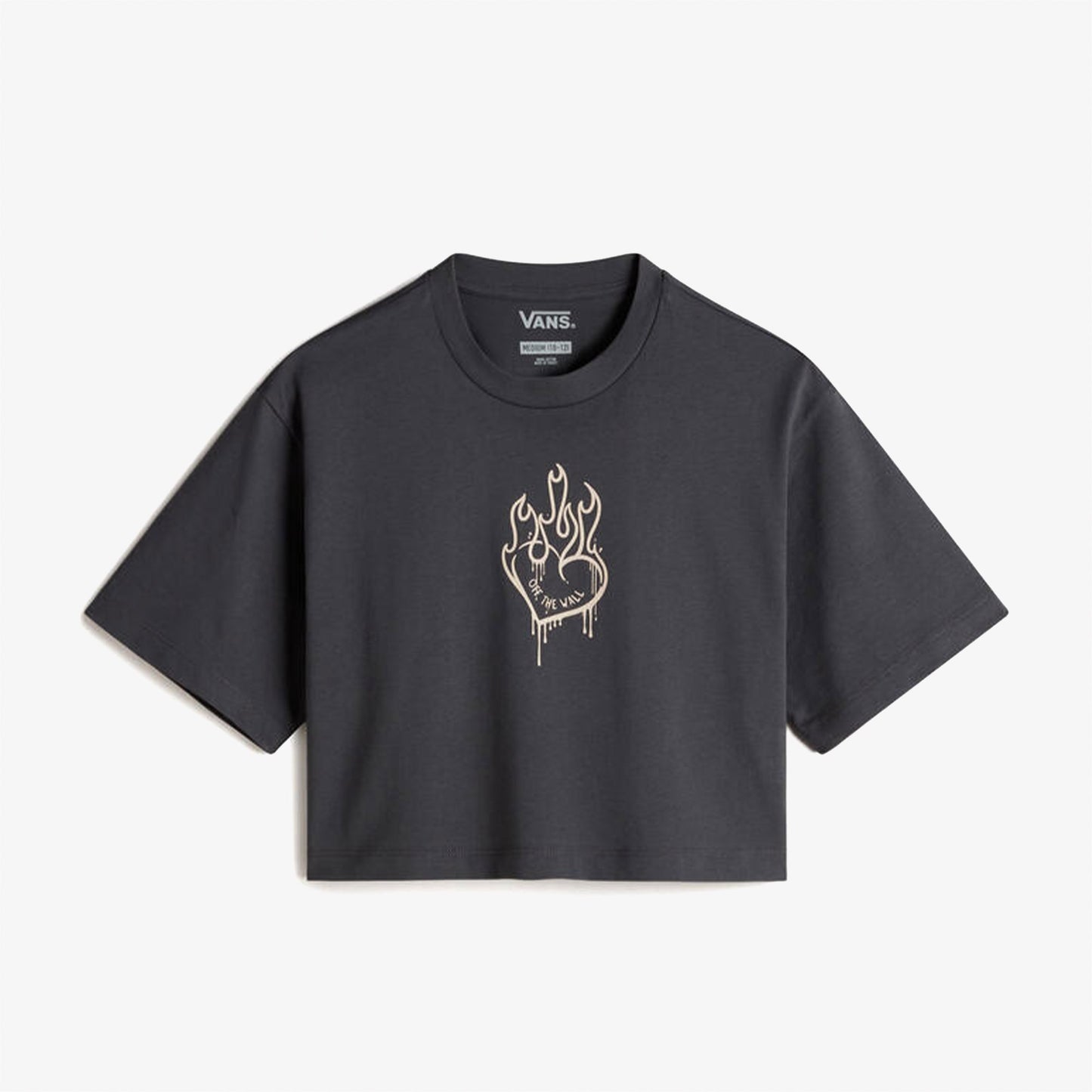 Vans Fire In Your Heart Ss Çocuk Gri T-shirt