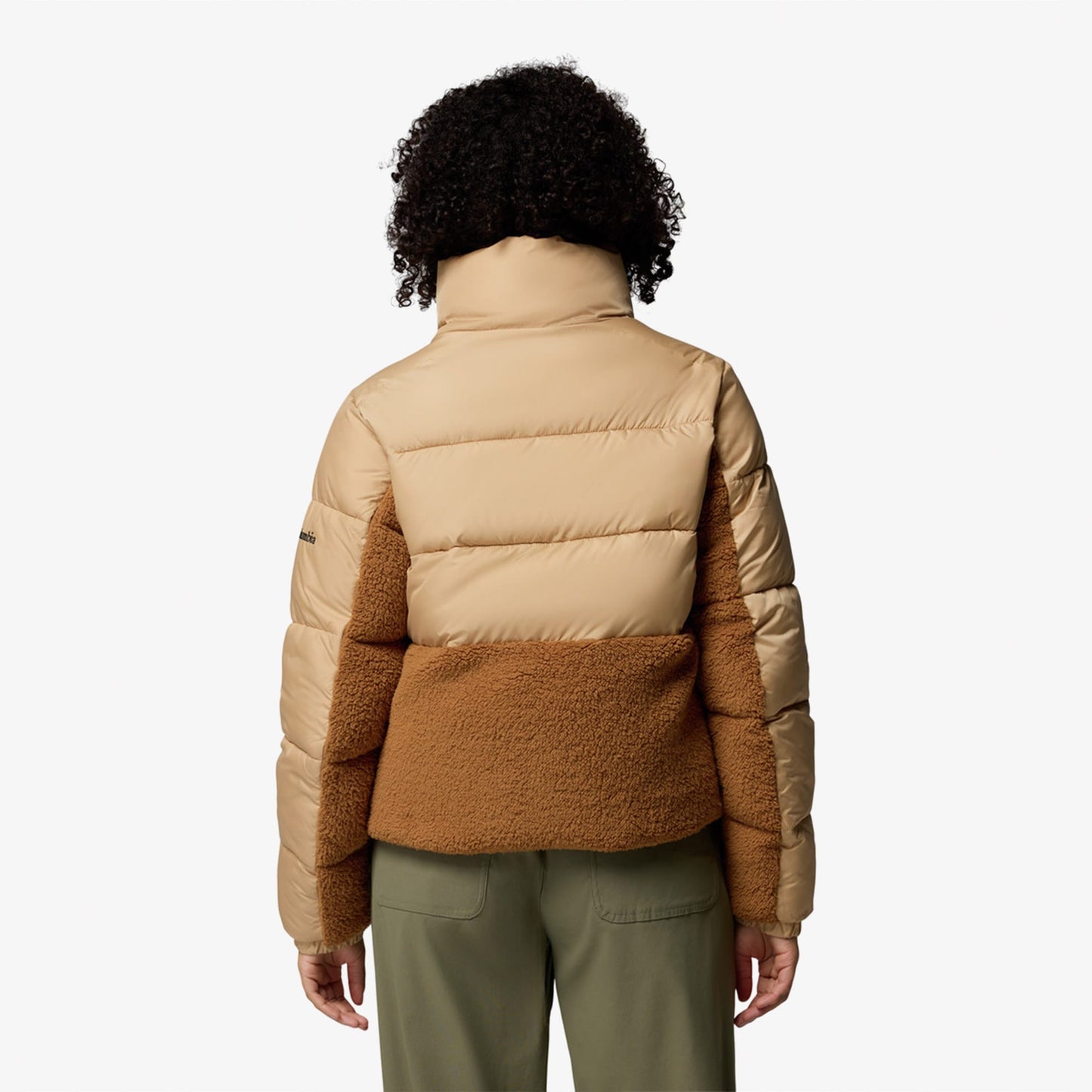 Columbia Leadbetter Point Ii Kadın Kahverengi Sherpa Mont