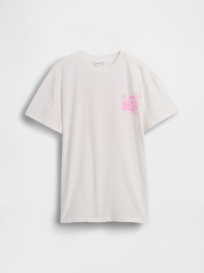 Beyaz Jeep Oversized T-shirt