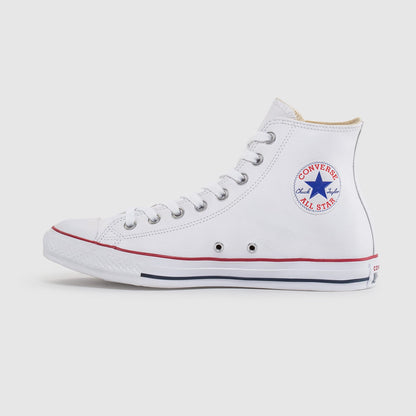 Converse Chuck Taylor All Star Hi Deri Unisex Beyaz Sneaker