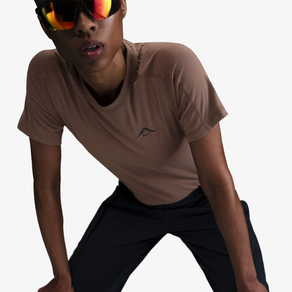 Nike Trail Kadın Kahverengi Koşu T-shirt